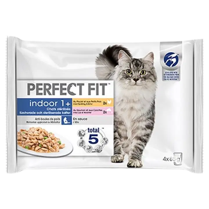 PERFECT FIT Eined kassidele, 4tk, 85g