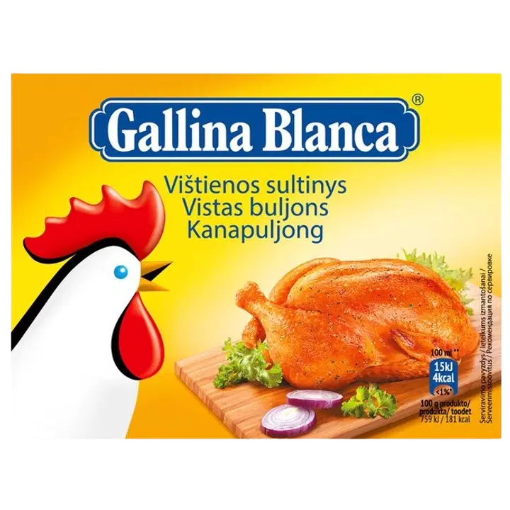 Gallina Blanca kanapuljong 15 x 10 g