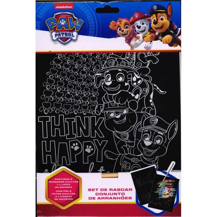 Paw Patrol kraapimiskomplekt