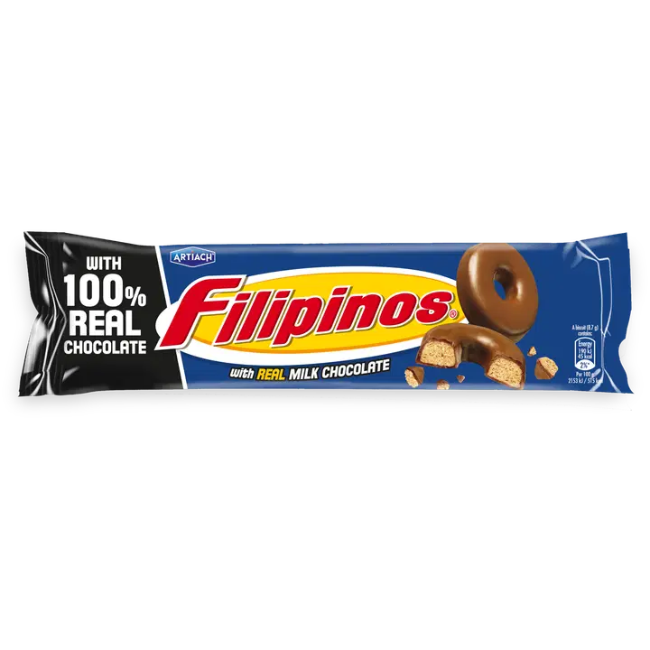 Filipinos piimašokolaadiga kaetud küpsised 120 g