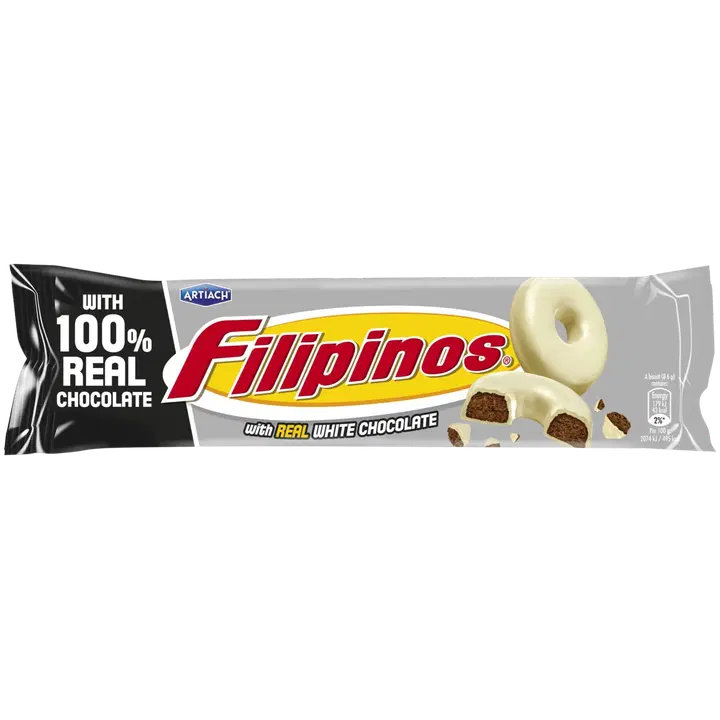 Filipinos valge šokolaadi küpsised, 120 g