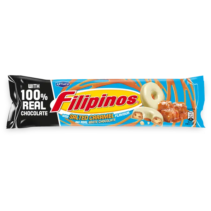 Filipinos soolakaramelli küpsised valge šokolaadiga, 118 g