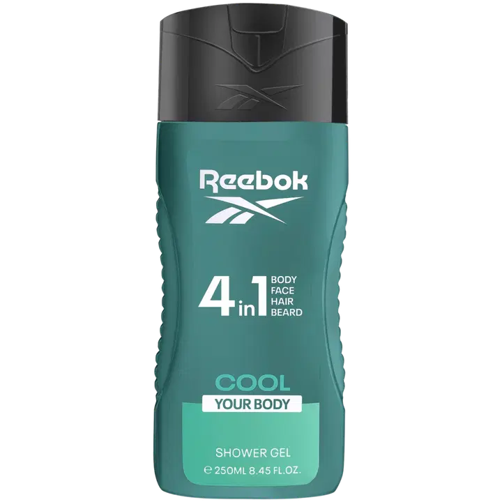 Reebok Cool Your Body dušigeel 4in1 250ml