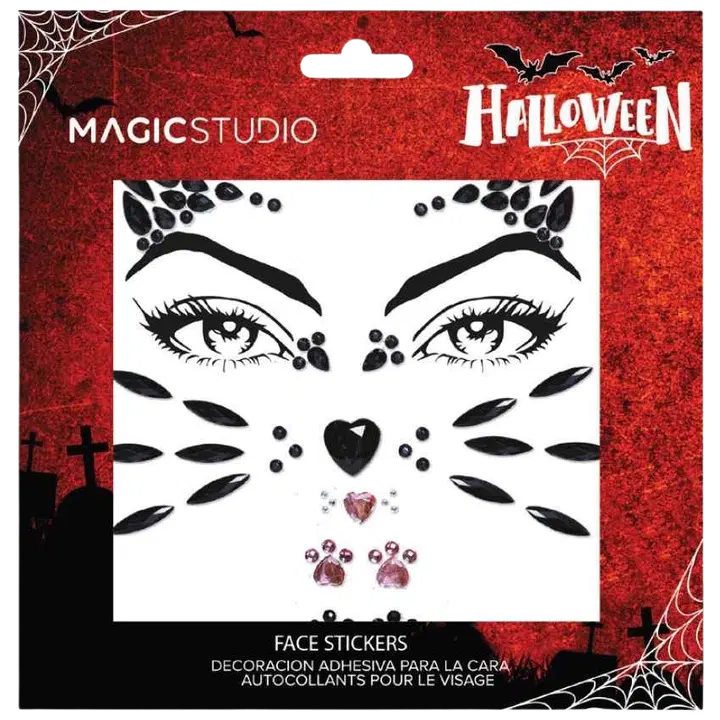 Magic Studio näokleebised Halloween kass