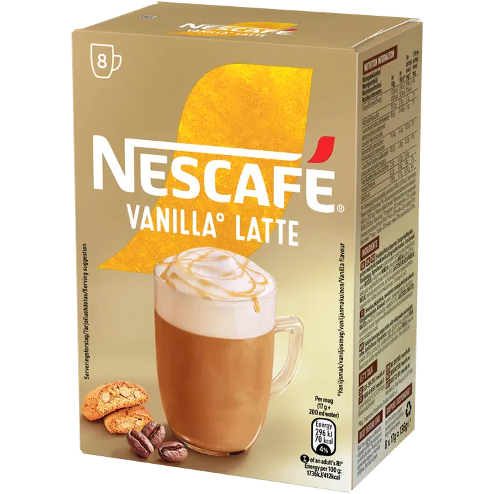 Nescafé Vanilla Latte 136g