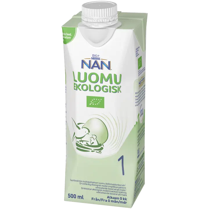 Nestle NAN 1 piimasegu orgaaniline 500ml