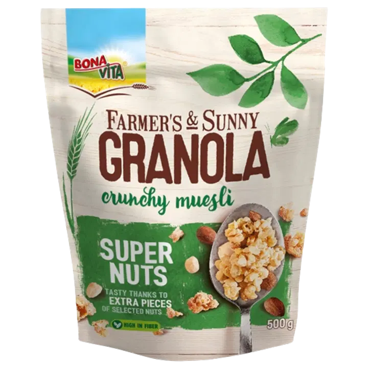 Bona vita müsli pähklitega 500 g