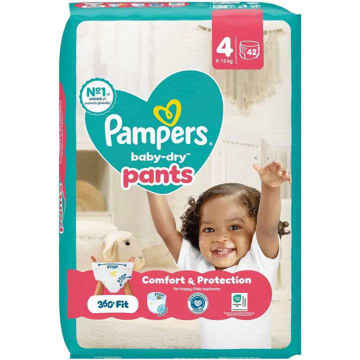PAMPERS BD püksmähkmed 4 9-15KG 42tk
