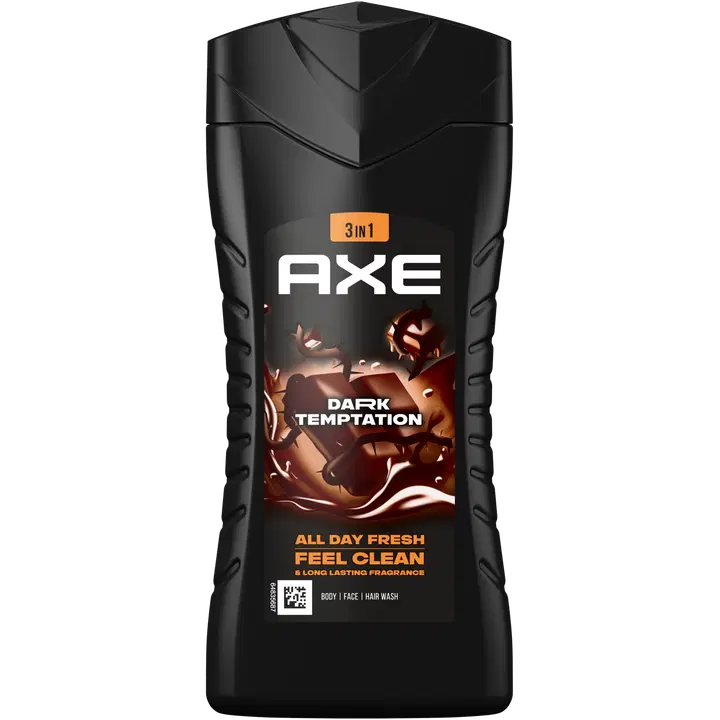 Axe dušigeel Dark Temptation tume šokolaad ja aromaatsed vürtsid 250ml