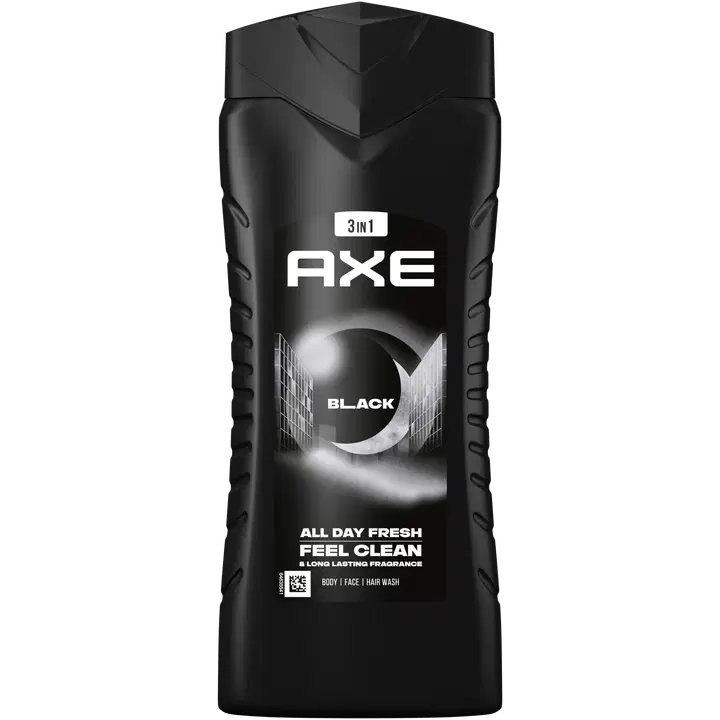 Axe niisutav dušigeel Black külmunud pirn ja seedripuu 400ml