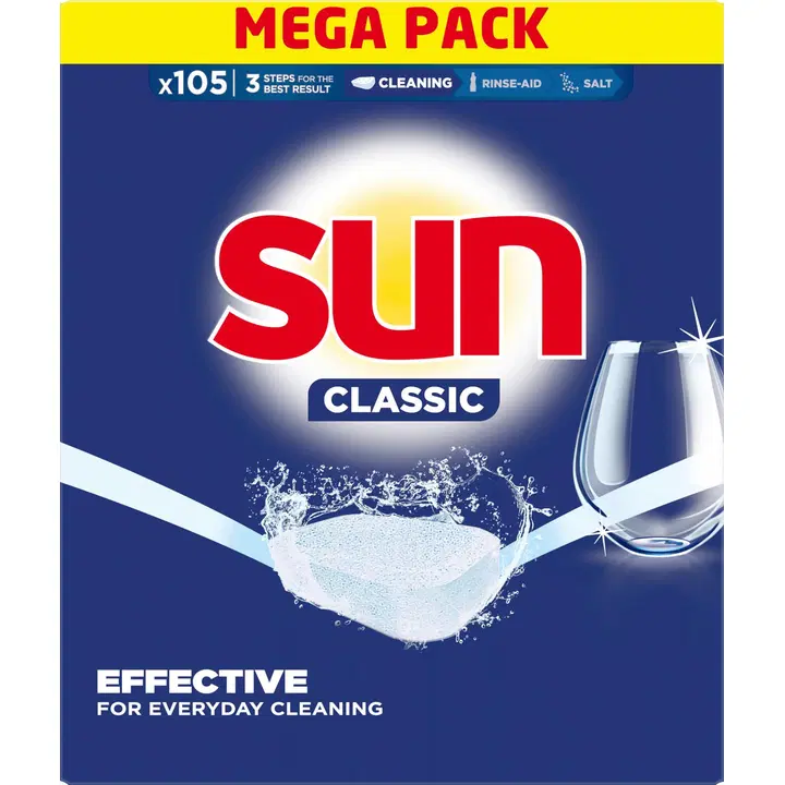 Sun nõudepesumasina tabletid 105tk
