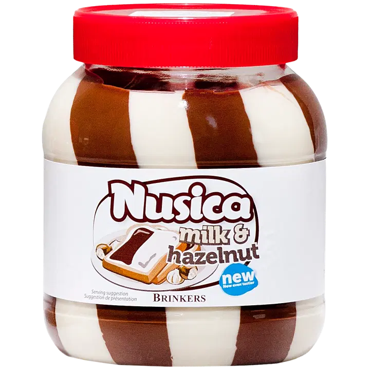 Nusica duo piima-metspähklikreem, 750g