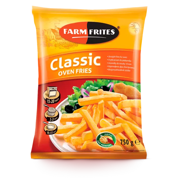 Farm Frites Oven Fries Sirge Friikartul 750 g