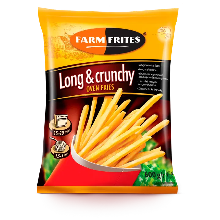Farm Frites Pikk ja Krõbe Friikartul 600 g