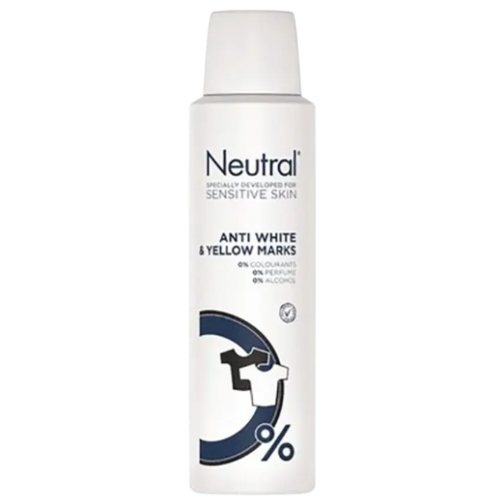 Spreideodorant Anti white&yellow 150ml
