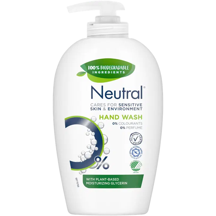 Vedelseep Neutral 0% Sensitive 250 ml