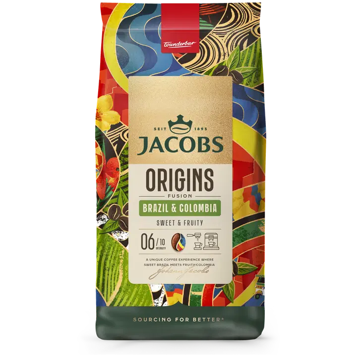Jacobs kohvioad  Brazil & Colombia 1kg