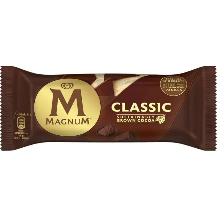 Magnum Classic pulgajäätis 110ml/81 g