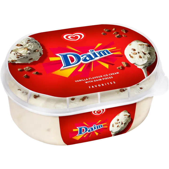 Marabou Daim jäätis 825 ml