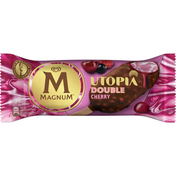 Magnum Double Cherry pulgajäätis 85ml/71 g