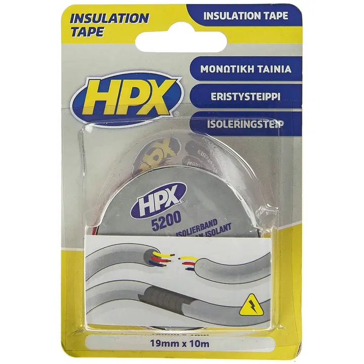 Isoleerteip HPX 19mm x 10m 2tk(punane+must)