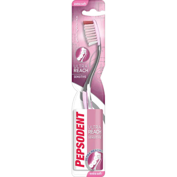 Pepsodent hambahari Ultra Reach Sensitive extra soft
