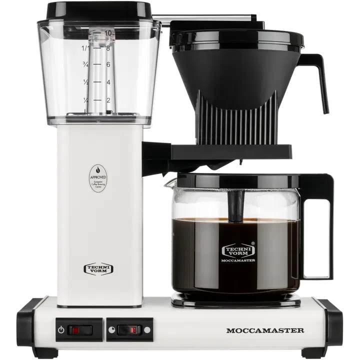 Moccamaster kohvimasin Automatic matt valge