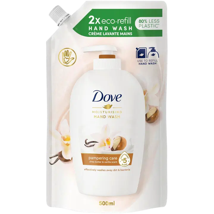 Vedelseep/täitepakk Dove Shea Butter 500ml