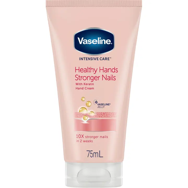 Vaseline käte- ja küüntekreem keratiiniga 75ml