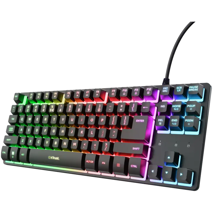 Mänguri klaviatuur GXT 833 Thado TKL must