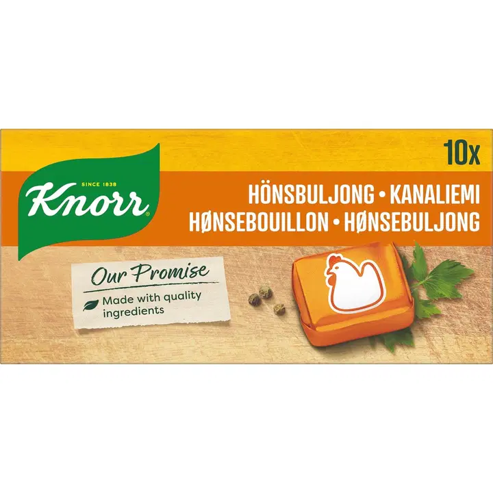 Knorr kanapuljongi kuubikud, 10 x 10 g