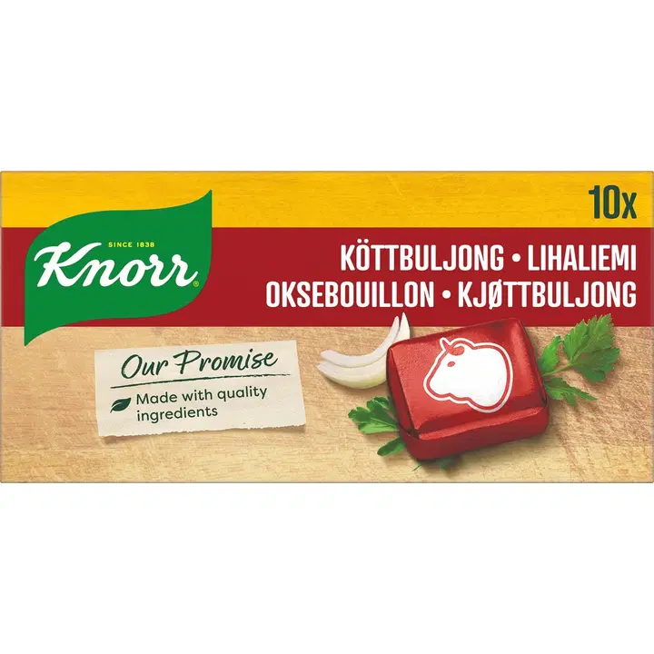 Knorr lihapuljongi kuubikud, 10 x 10 g