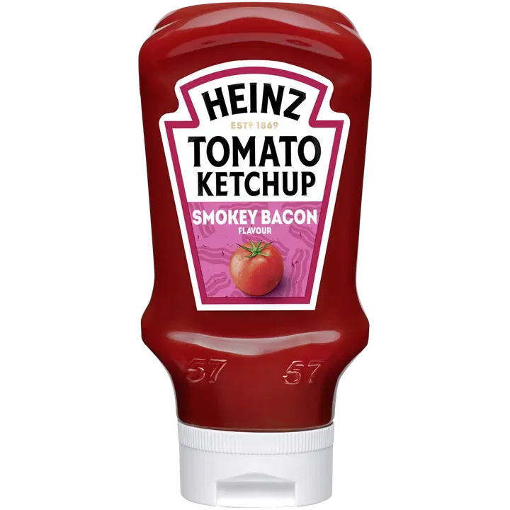 Heinz ketšup suitsuse peekoni maitsega 460g/400ml