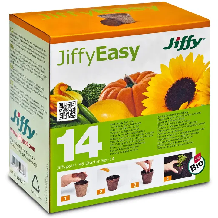 Turbapott+turbatablett jiffi 14 tk
