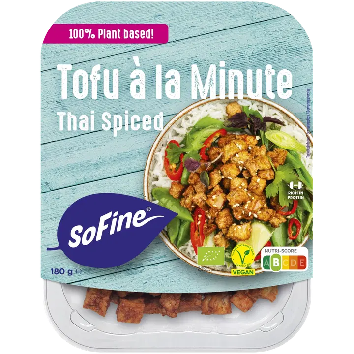 Sofine taipärased marineeritud mahetofupalad, 180 g