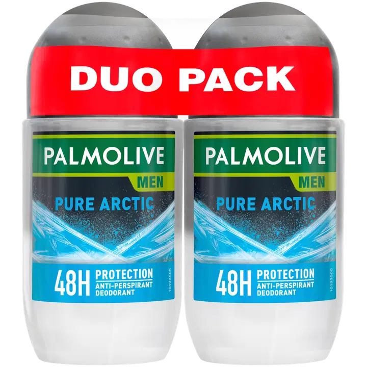 Palmolive rulldeodorant Men Pure Arctic 2x50ml