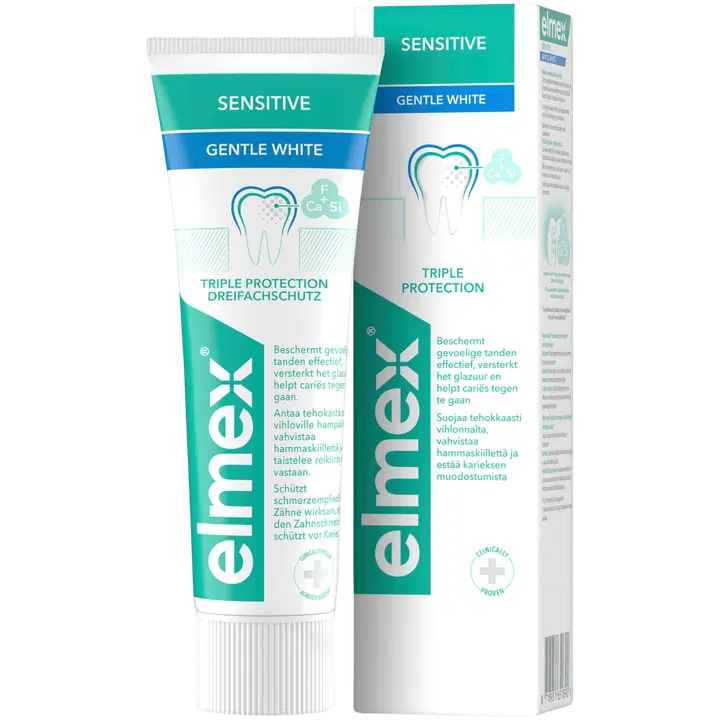 Hambapasta Elmex Gentle White Sensitive 75ml