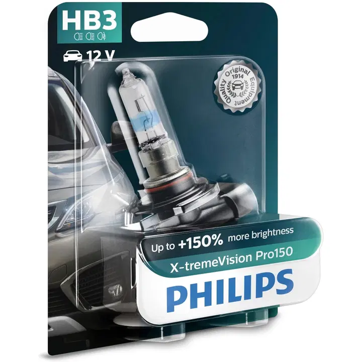 Esitule pirn HB3 X-tremeVision Pro150