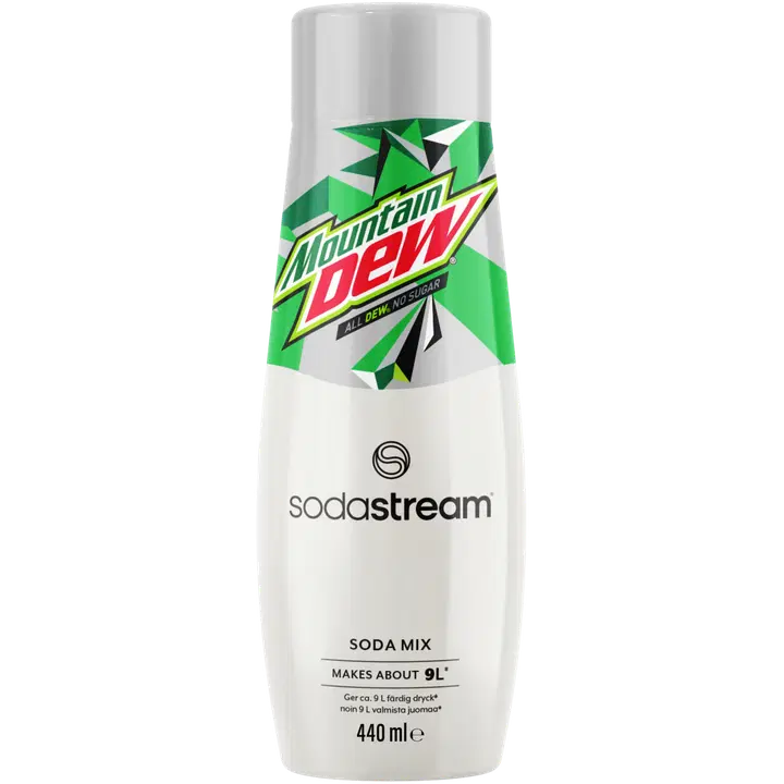 Sodastream Siirup Mountain Dew Diet 440 ml