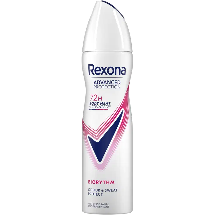 Rexona Advanced Protection spreideodorant biorythm 72h 150ml