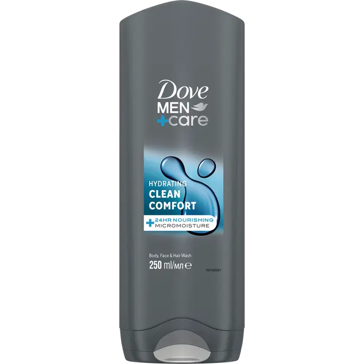 Dove Men+Care Clean Comfort dušigeel 250ml