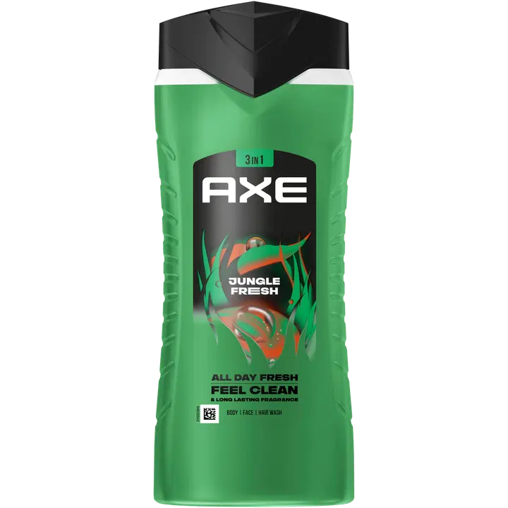 Dušigeel Axe Jungle Fresh 3in1 400ml