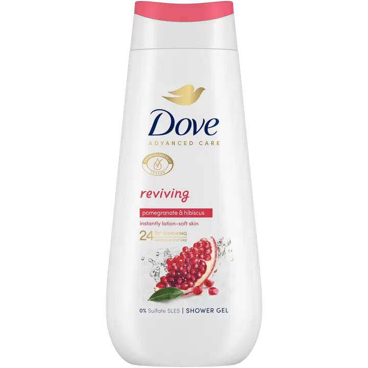 Dušigeel Dove Reviving Pomegranate&Hibiscus 225ml