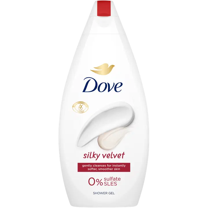 Dušigeel Dove Silky Velvet 450ml