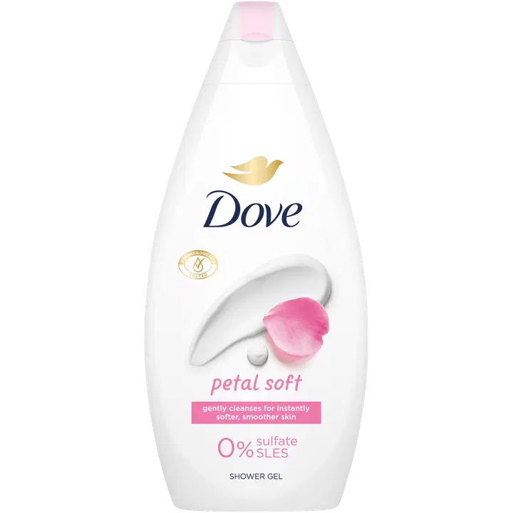 Dušigeel Dove Petal Soft 450ml