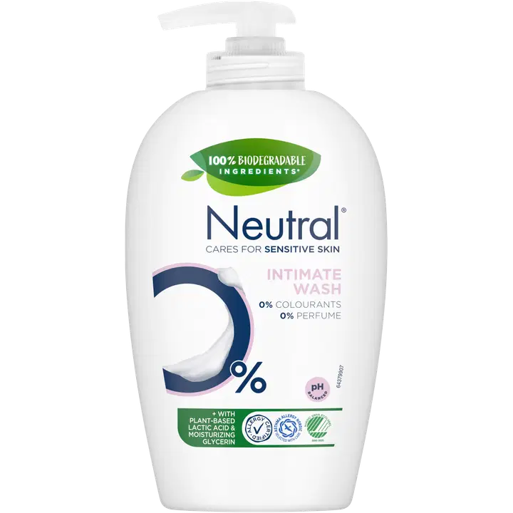 Intiimpesugeel Neutral Sensitive Skin pumbaga 250ml