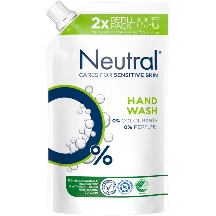 Kreemseep Neutral Sensitive täitepakk 500ml