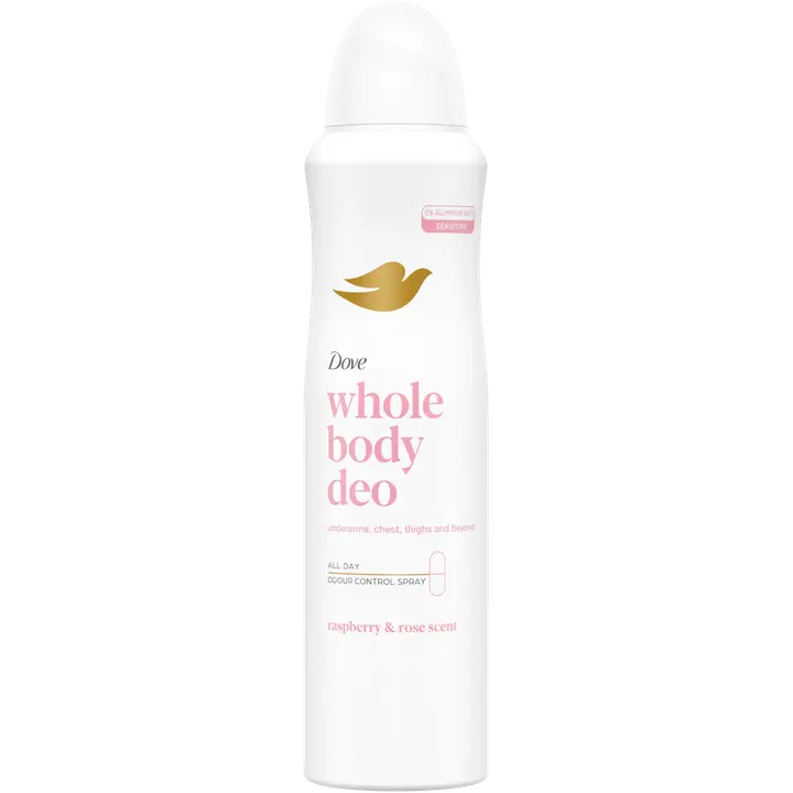 Spreideodorant Dove Raspberry&Rose 150ml