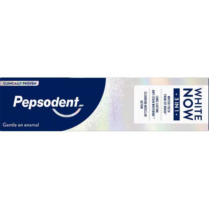 Hambapasta Pepsodent White Now 3in1 75ml