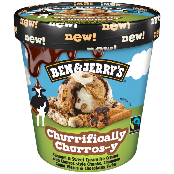 Ben&Jerry Jäätis Churros Pint 465 ml /360 g